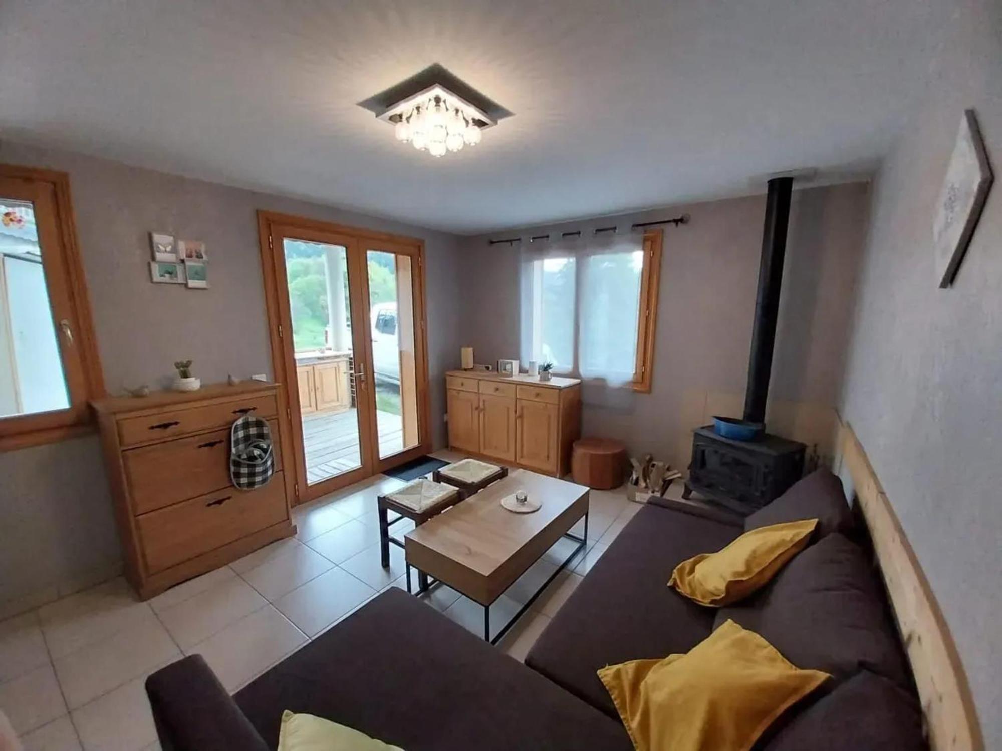 Appartement En Montagne Aux Belleville - 48 M² Terrasse Ensoleillee Planvillard Buitenkant foto